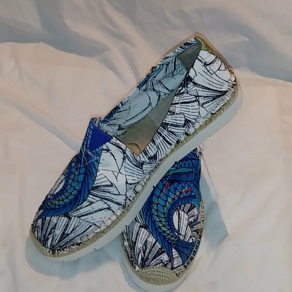 Abalone Platform Espadrille Flat4 - Picture 4 of 9